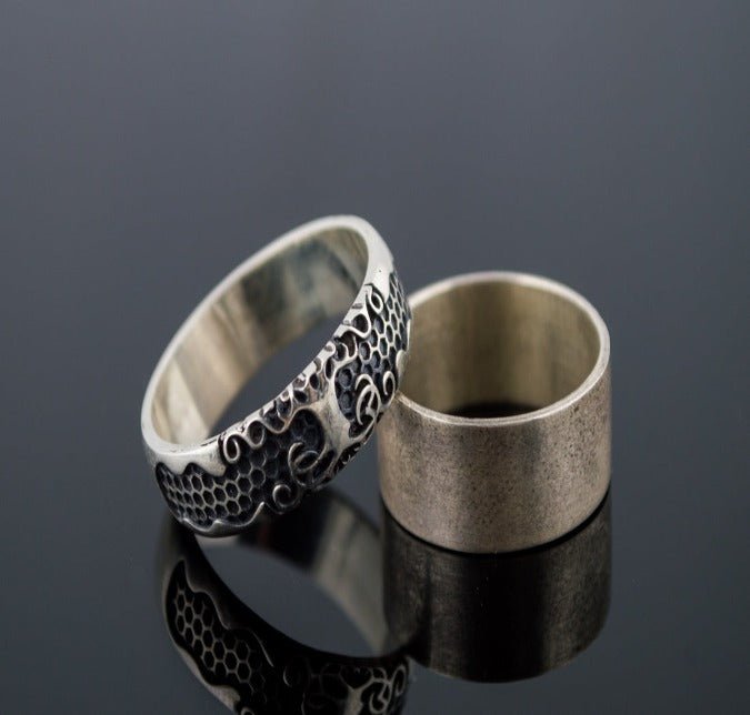 Yggdrasil Symbol Ring Sterling Silver Handmade Jewelry