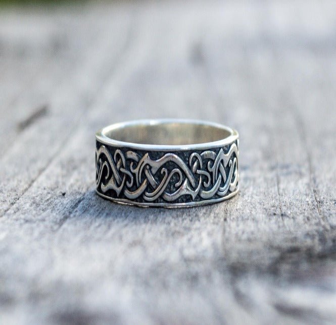Ornament Ring Sterling Silver Handcrafted Jewelry