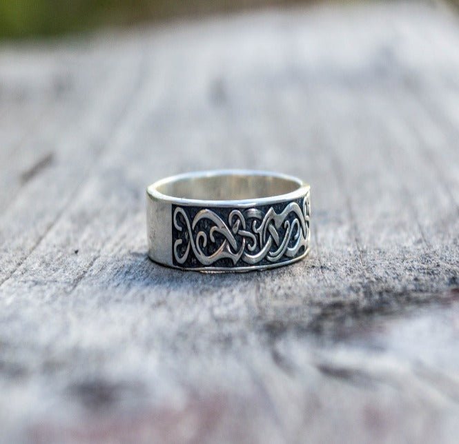 Ornament Ring Sterling Silver Handcrafted Jewelry