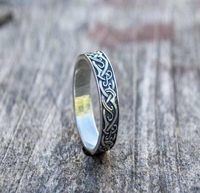 Ornament Ring Sterling Silver Handcrafted Jewelry