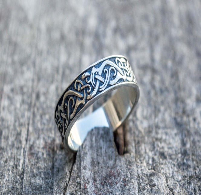 Ornament Ring Sterling Silver Handcrafted Jewelry