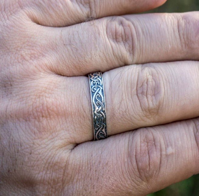 Ornament Ring Sterling Silver Handcrafted Jewelry