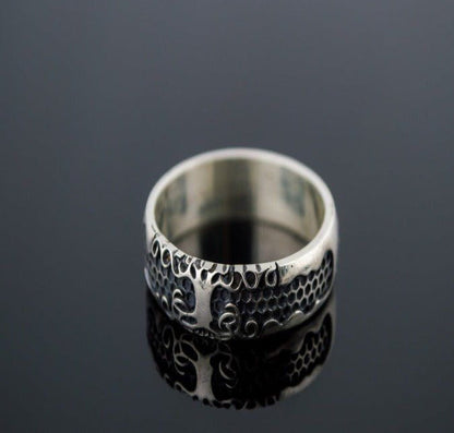 Yggdrasil Symbol Ring Sterling Silver Handmade Ring