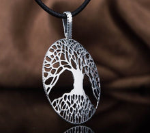 Yggdrasil The World Tree Sterling Silver Pendant Viking Necklace