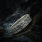 Unique Ornament Ring Sterling Silver Norse Jewelry