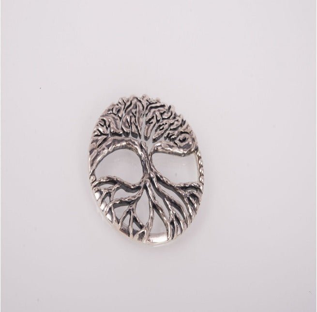 925 silver Yggdrasil The World Tree Pendant, Unique Handcrafted Viking Jewelry