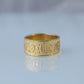 Egypt Symbol Ring Gold Unique Handmade Jewelry