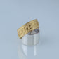 Egypt Symbol Ring Gold Unique Handmade Jewelry