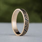 Triquetra Symbol Bronze Ring