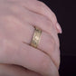 14K Gold Valknut Symbol Norse Ring