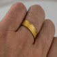 Ring with Valknut Symbol Gold Viking Jewelry