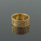 Urnes Ornament Ring Gold Handcrafted Jewelry