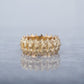 14K Gold Spine Ring Viking Workshop Jewelry