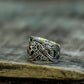 Jormungandr Ring Sterling Silver Handcrafted Norse Jewelry