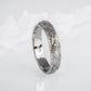 Wolf Ornament Ring Ruthenium Plated Sterling Silver Black Limited Edition Norse Ring