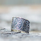 Vegvisir Runic Compass Sterling Silver Norse Ring
