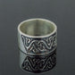 Beautiful Ornament Ring Sterling Silver Viking Jewelry