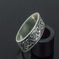 Beautiful Ornament Ring Sterling Silver Viking Jewelry