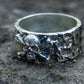 Ring with Jolly Roger Symbol Sterling Silver Unique Jewelry