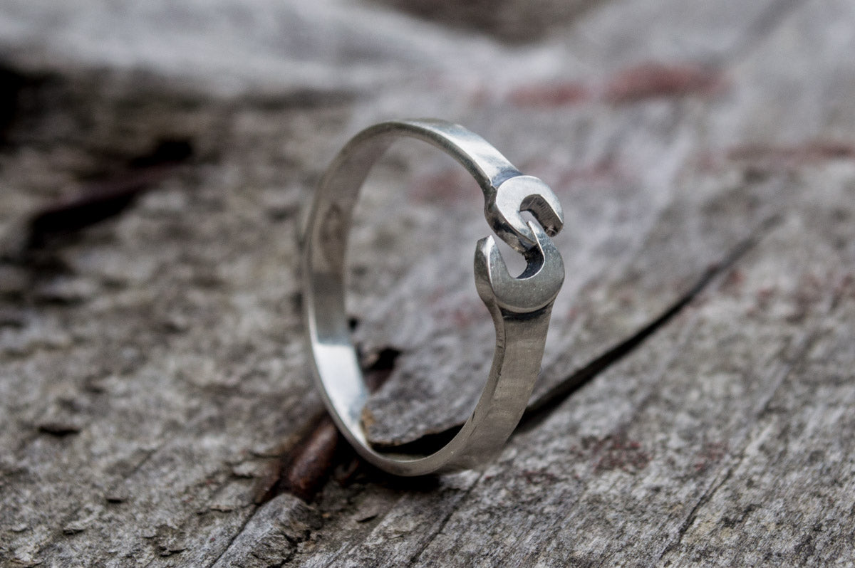 Wrench Ring Sterling Silver Handmade Jewelry