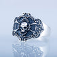 Jolly Roger Ring Sterling Silver Unique Handmade Jewelry