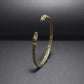 Bronze Viking Jormungandr Bracelet