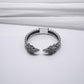 Silver Viking Odins Ravens Bracelet