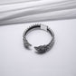 Silver Viking Odins Ravens Bracelet