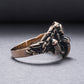 Motobike Ring Bronze Biker Jewelry