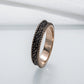 Ring with Ornament Bronze Handcrafted Viking Jewelry