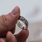 Wolf Ornament Ring Handmade Sterling Silver Norse Ring