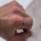 Wolf Ornament Ring Handmade Sterling Silver Norse Ring